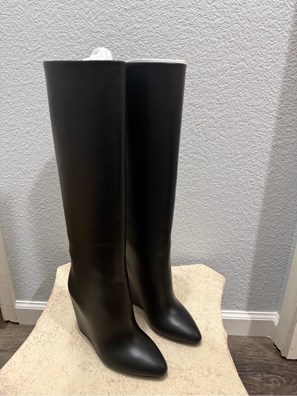 Michael Kors collection Jodi 100 Tall Boot baby calf leather